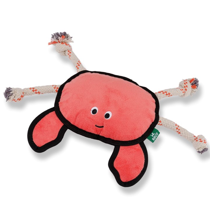 Beco Rough & Tough Crab Large Dog Toy