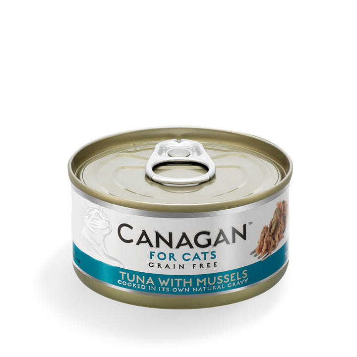 Canagan Tuna with Mussels Wet Cat Food 75g