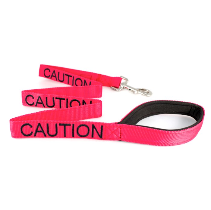 Dexil CAUTION Awareness Dog Lead 120cm