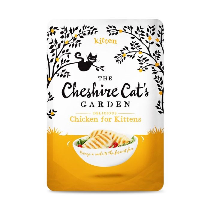 The Cheshire Cat's Garden Chicken Wet Kitten Food 85g