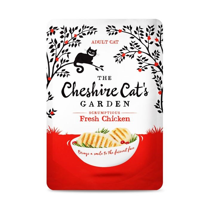 The Cheshire Cat's Garden Chicken Wet Cat Food 85g