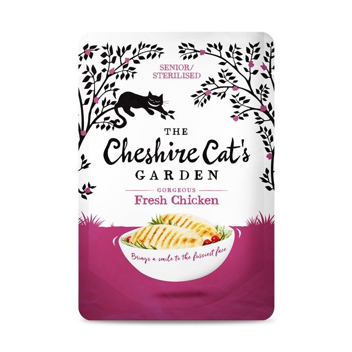 The Cheshire Cat's Garden Wet Senior / Sterilised Cat Food 85g