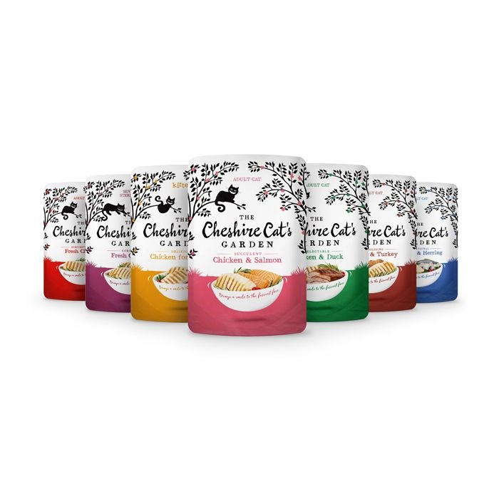 The Cheshire Cat's Garden Multipack Wet Cat Food 85g x 8