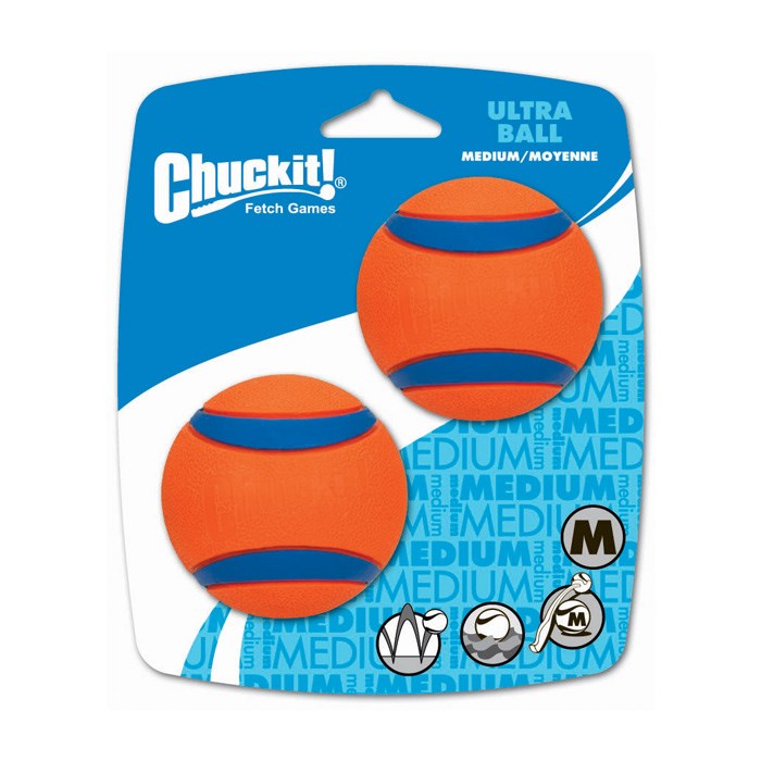 Chuckit! Ultra Ball - Medium (2) Dog Toy