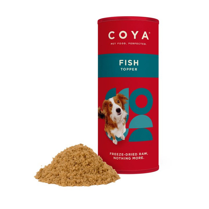 Coya Adult Dog Topper Fish 50g