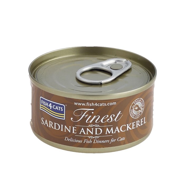 Fish4Cats Sardine and Mackerel Wet Cat Food 70g