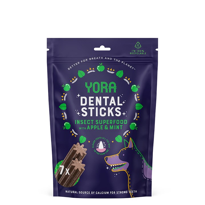 Yora Insect Protein Dental Sticks for Dogs