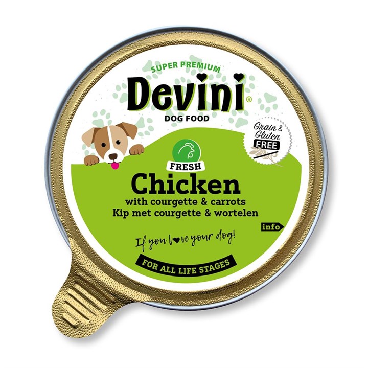 Devini Chicken Wet Dog Food 85g