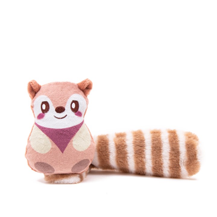 Great & Small Fiesta Long Crinkle Tail Fox Cat Toy