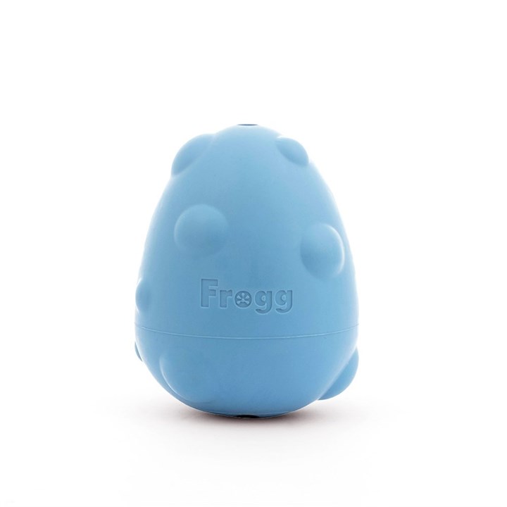 Frogg Egg Blue Tough Dog Toy