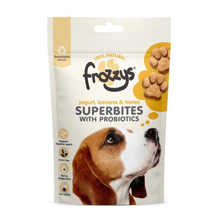 Frozzy's Yogurt, Banana & Honey Superbite Dog Treats