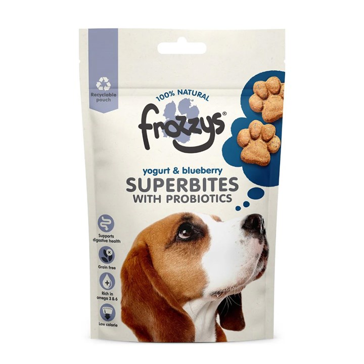 Frozzy's Yogurt and Blueberry Superbite Dog Treats