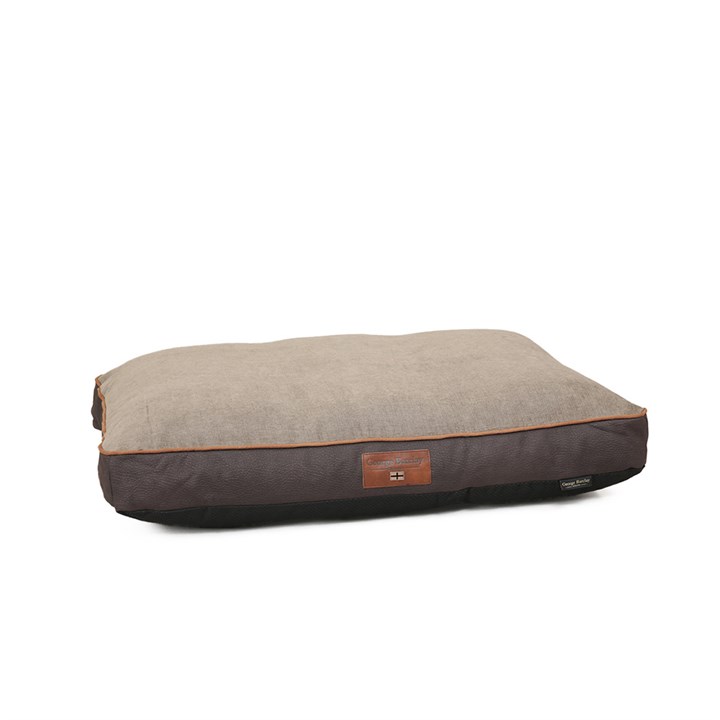 George Barclay Monxton Orthopaedic Dog Mattress Mocha and Sable