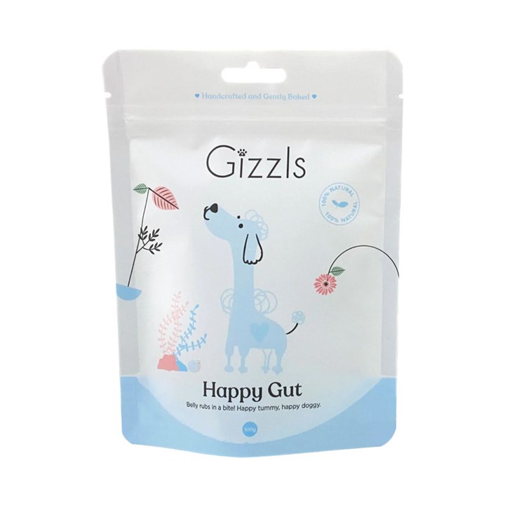 Gizzls Peant Butter & Schroom Biscuit Dog Treats