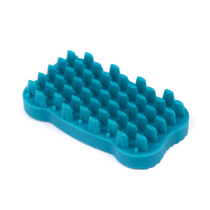 Great & Small Bone Shape Rubber Pet Grooming Brush