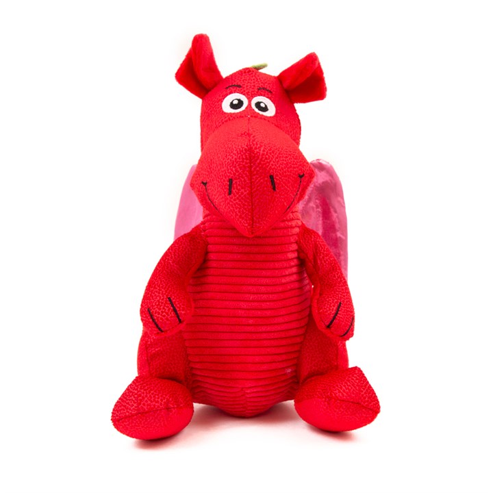 Great & Small British Beasts Welsh Red Dragon Dog Toy