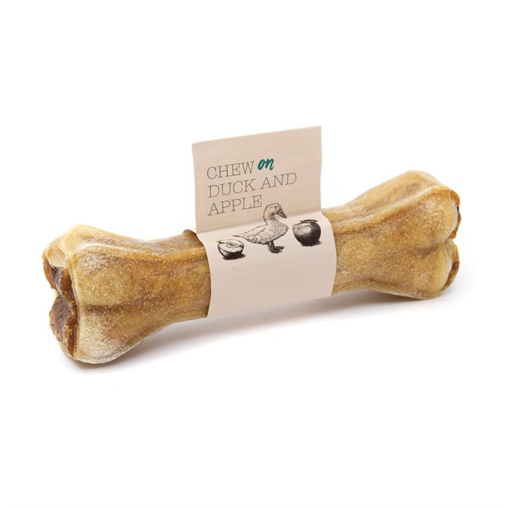 Great & Small ChewOn Duck & Apple Bone Dog Chew