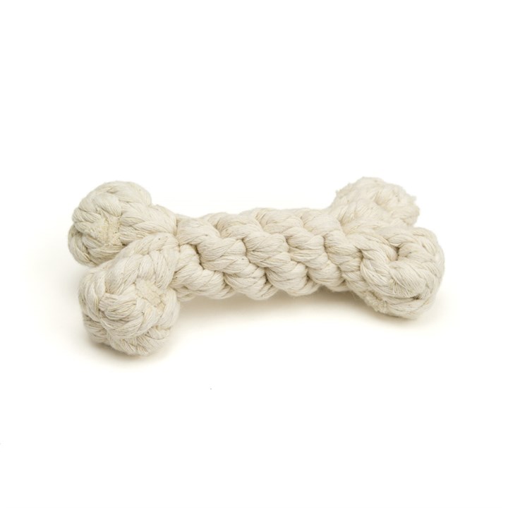 Great & Small Cotton Bone Dog Toy