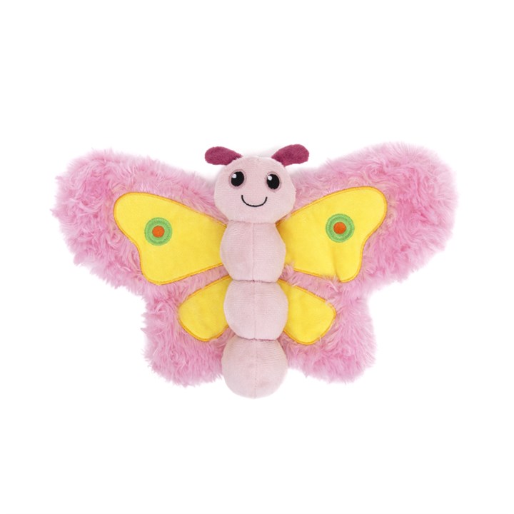 Great & Small Crinklefield Forest Butterfly Dog Toy