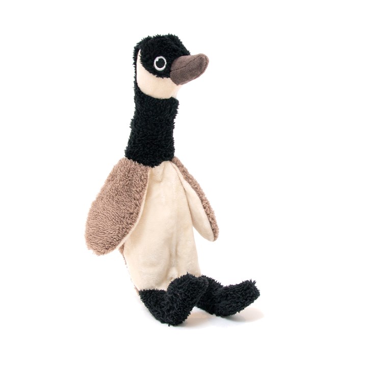 Great & Small Crinklefield Forest Goose Dog Toy