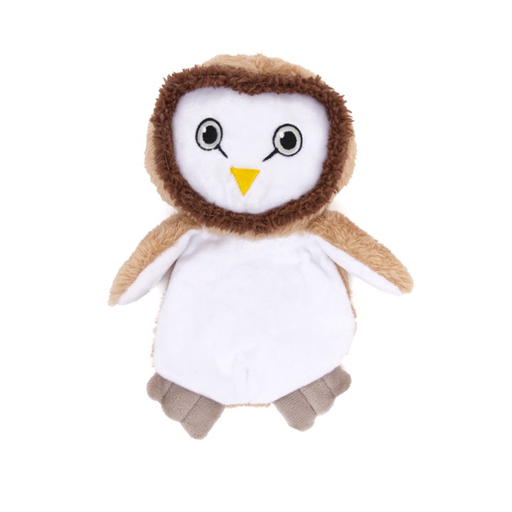 Great & Small Crinklefield Forest Owl Dog Toy