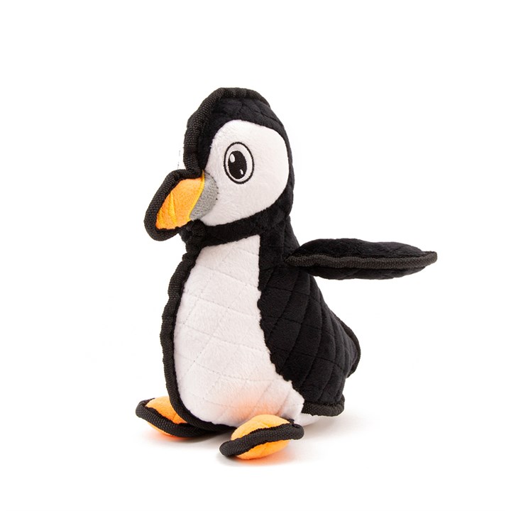 Great & Small Cuddly But Tough Puffin Dog Toy