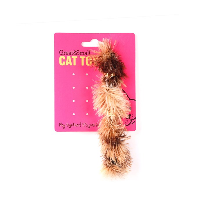 Great & Small Classic Dangler Colourful Plush Cat Toy