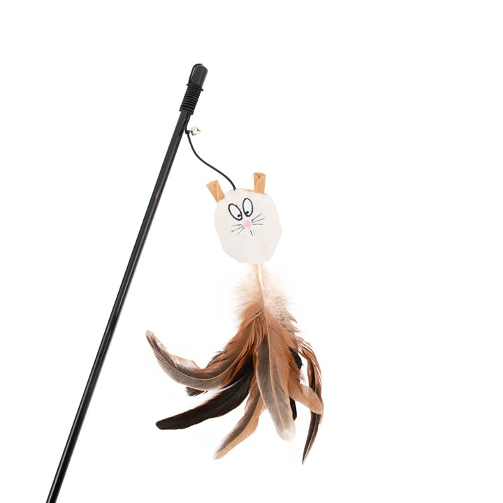 Great & Small Cat Dangler Mouse Feather Cat Toy