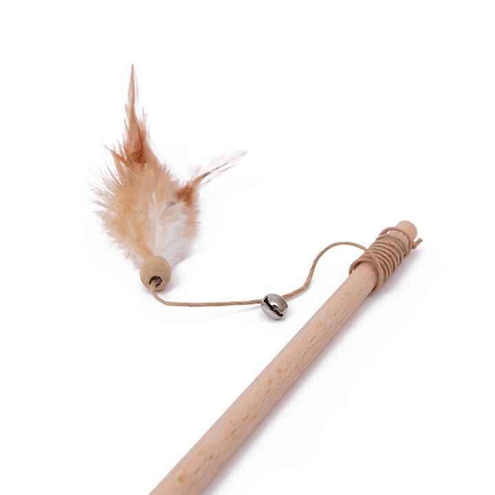 Great & Small Dangler Feather & Bell Cat Toy