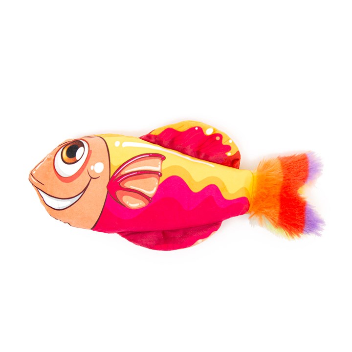 Great & Small Fiesta Smiling Fish Cat Toy