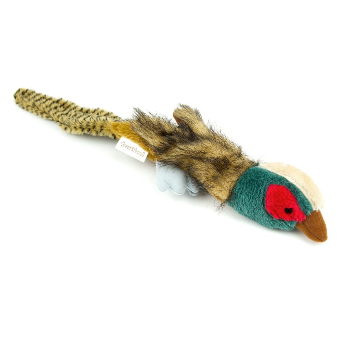 Great & Small Flat Pheasant Dog Toy