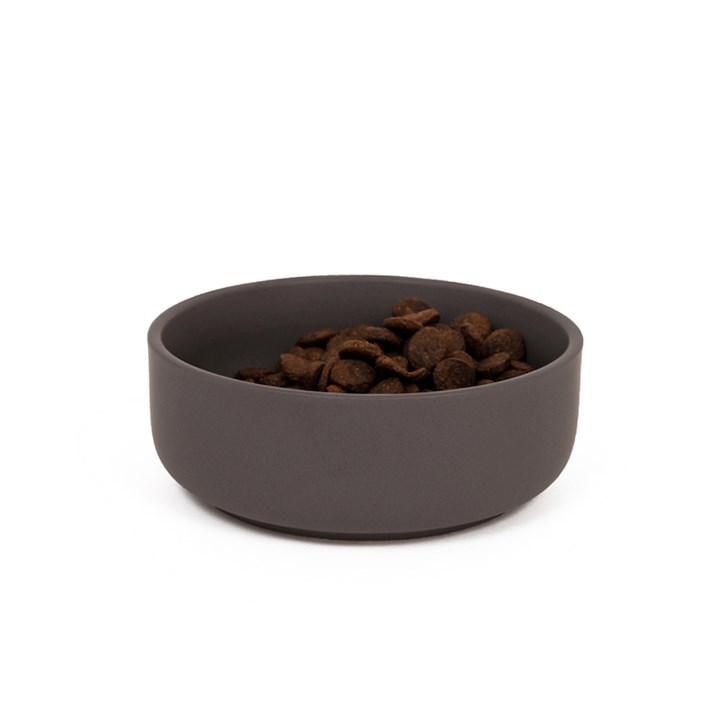 Great & Small Penrose Grey Stoneware Pet Bowl