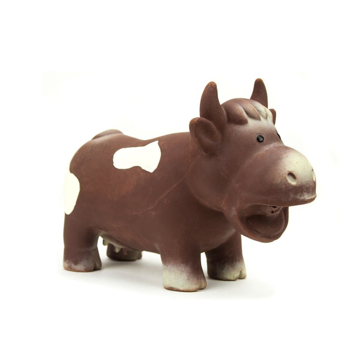 Great & Small Latex Cow Dog Toy