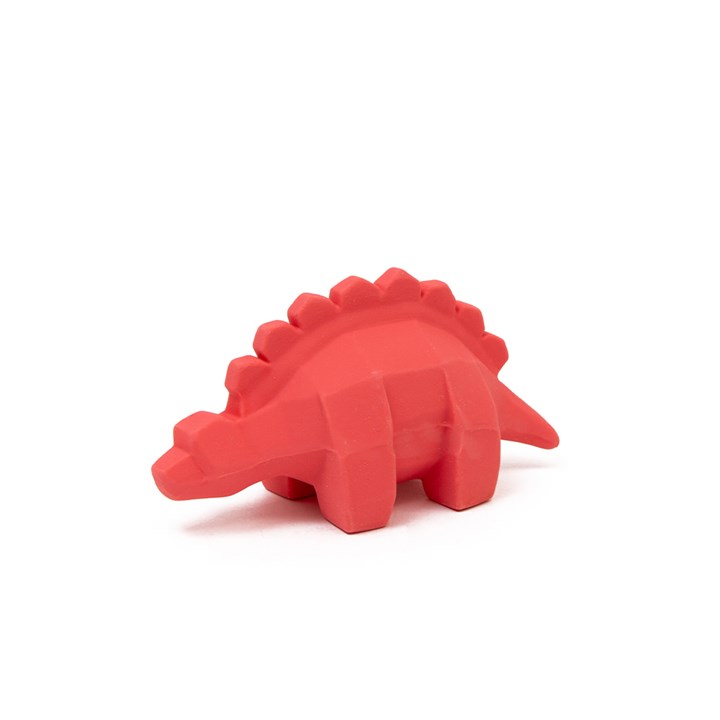 Great & Small Latex Geometric Stegosaurus Dog Toy