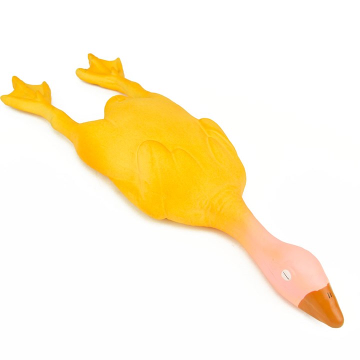 Great & Small Latex Duck Dog Toy