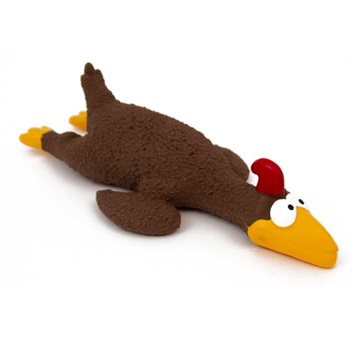 Great & Small Latex Rooster Dog Toy