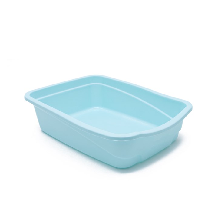 Great & Small Cat Litter Tray Sky Blue