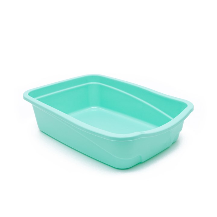 Great & Small Cat Litter Tray Spring Green