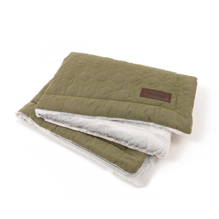 Great & Small Paws & Snores Green Eco Pet Blanket Bed