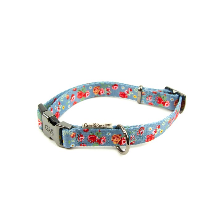 Great & Small Penrose Rose Dog Collar