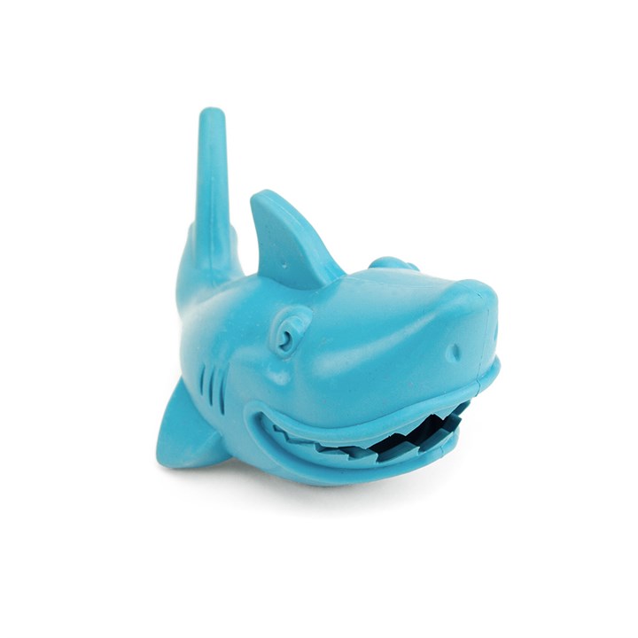 Great & Small Snack Attack Shark Treat Dog Toy