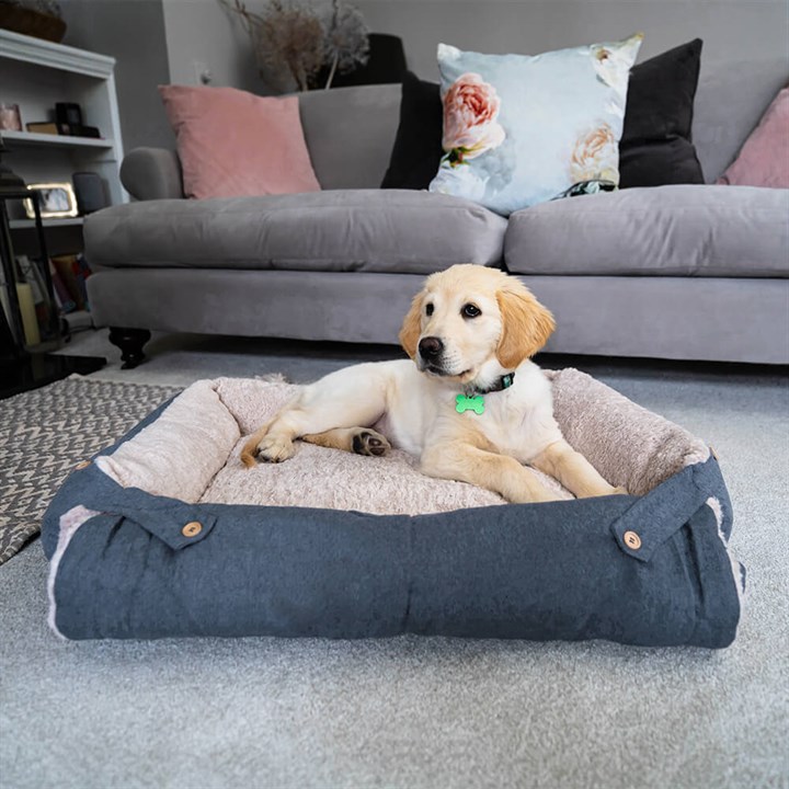 Great & Small Snuggle&Snooze Soft Sofa Dog Bed