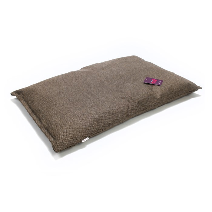 Great & Small Brown Tweed Deep Duvet Pet Bed