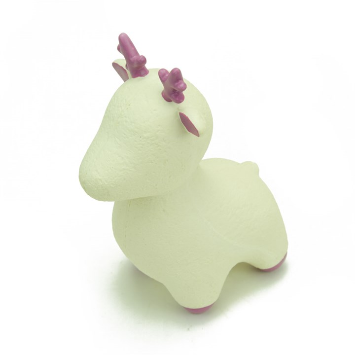 Great & Small Latex White Deer Dog Toy