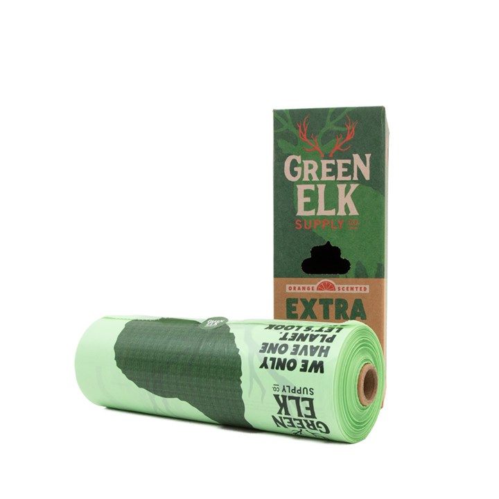 Green Elk Compostable Extra Large Poop Bags