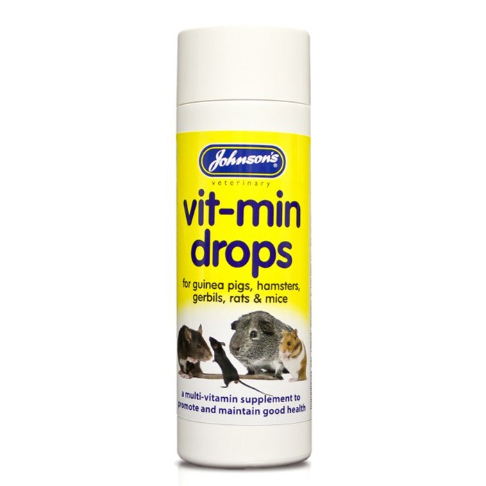 Johnson's Guinea Pig & Hamster Vitamin Drops 100ml