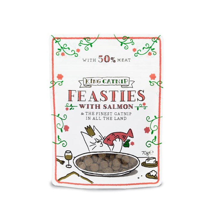 King Catnip Feasties Salmon Cat Treats