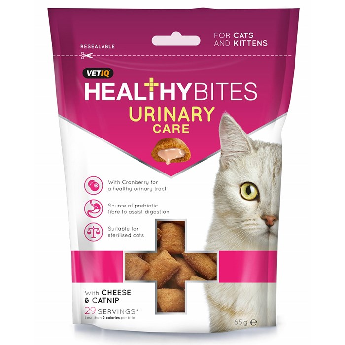 VetIQ Healthy Bites Urinary Care Cat Treats 65g