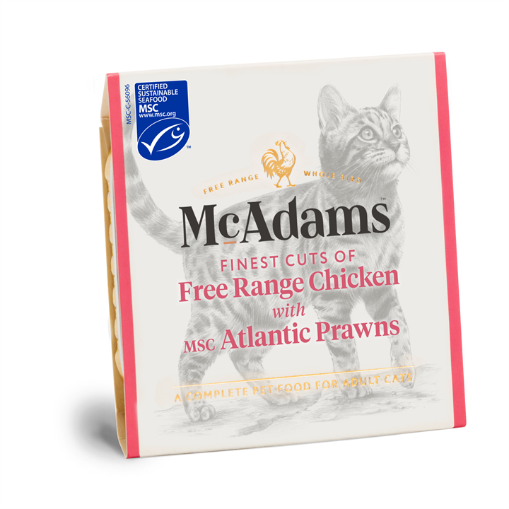 McAdams Chicken with Atlantic Prawns Wet Cat Food 100g