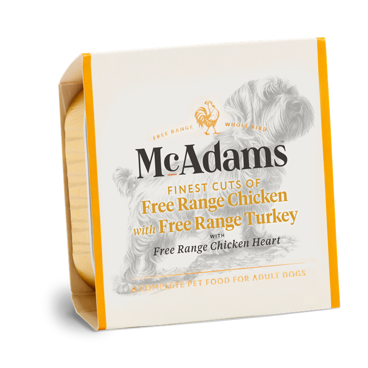 McAdams Chicken with Turkey & Heart Wet Dog Food 150g